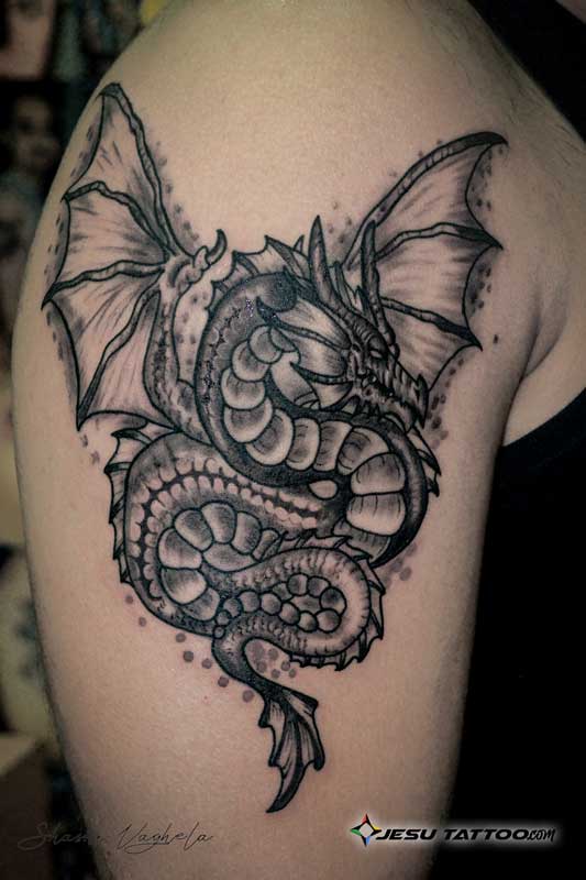 10 Best Fire Breathing Dragon Tattoo Ideas That Will Blow Your Mind! |  Outsons | Men's Fashion Ti… | Dragon tattoo arm, Dragon tattoo designs,  Fire breathing dragon