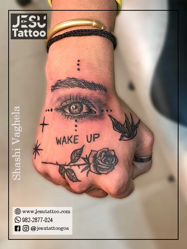 Cute Eye Waterproof Temporary Tattoo Sticker Arm Hand Back - Temu